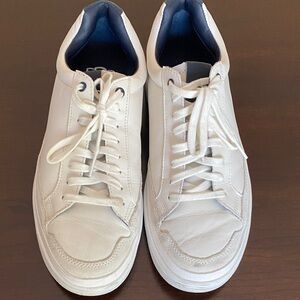 UGG Men's White Leather Sneakers